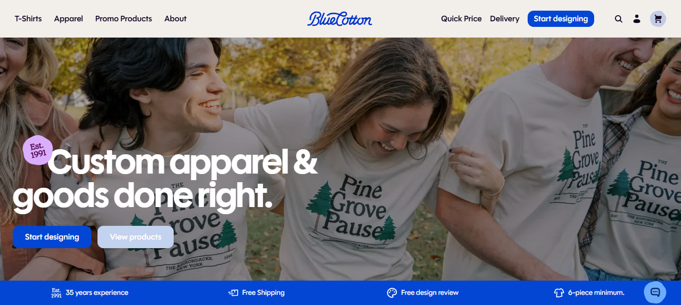 BlueCotton: Best Quality with Trendy Options